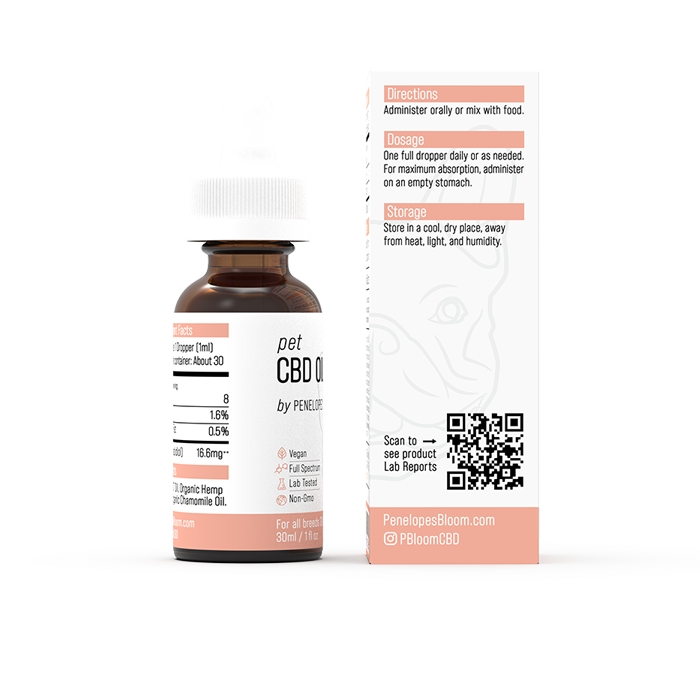 Penelope's Bloom 500mg Tincture - Side
