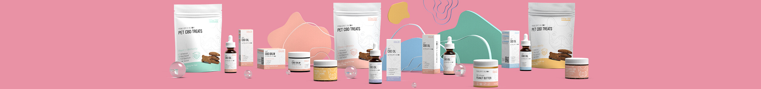 Penelope's Bloom Pet CBD Product Collection